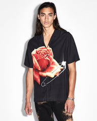 Buy Rose Garden Resort Ss Shirt Black KSUBI