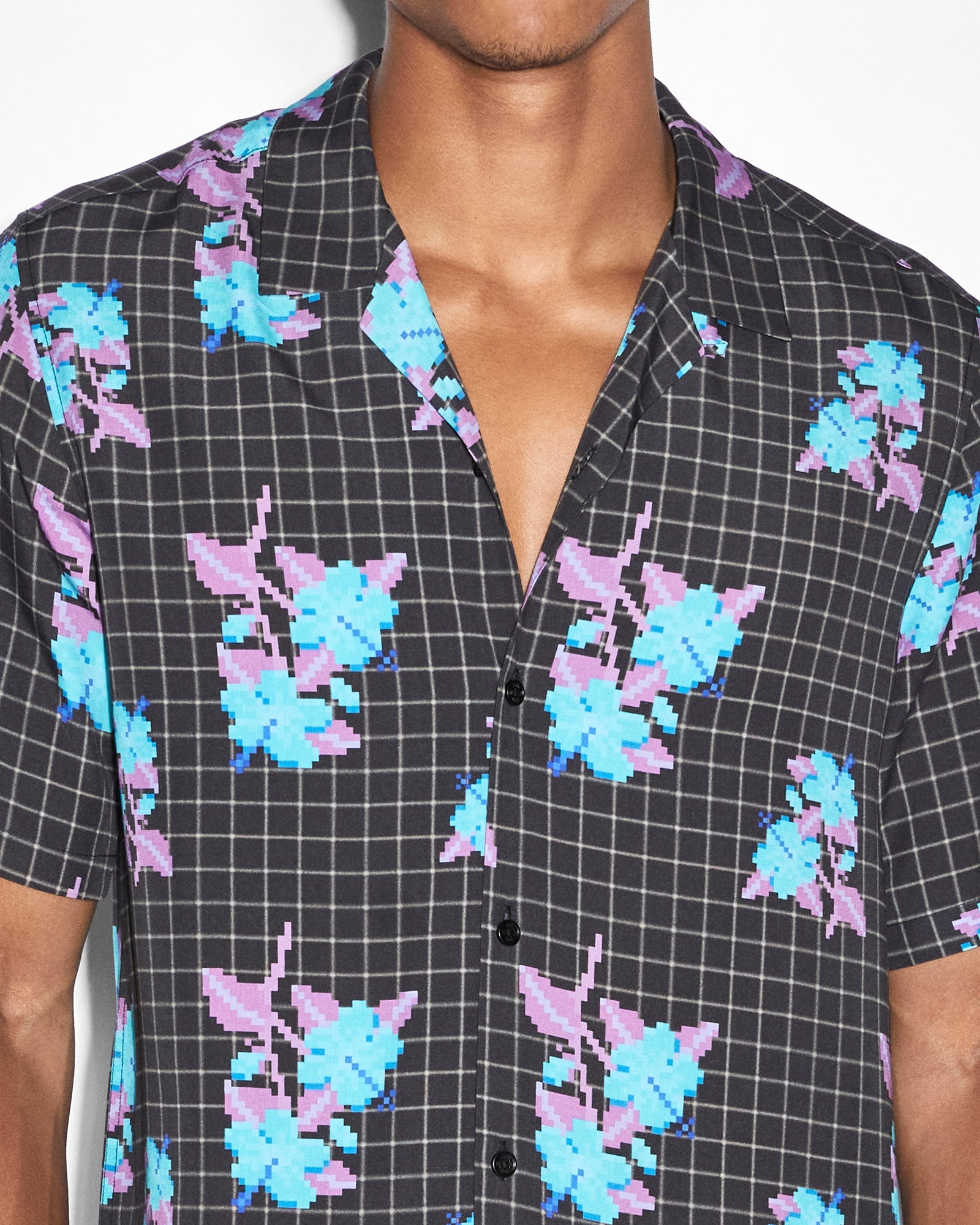 Buy Low Res Resort Ss Shirt Multi KSUBI