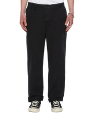Mens Rival Chino Trouser Black Pants