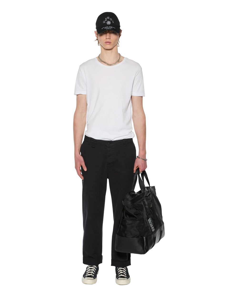 Mens Rival Chino Trouser Black Pants