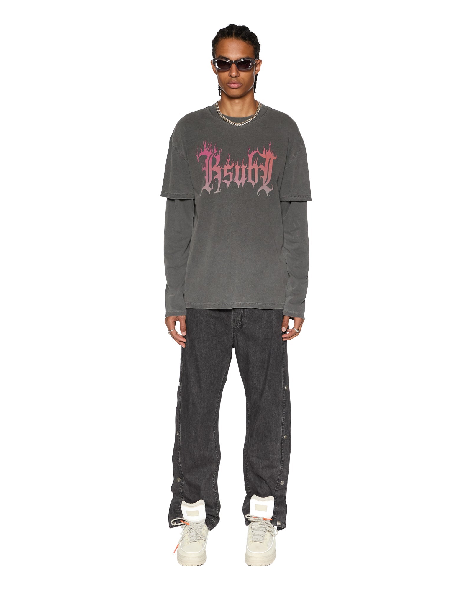 Striker Snap Off Tarr Denim Pants