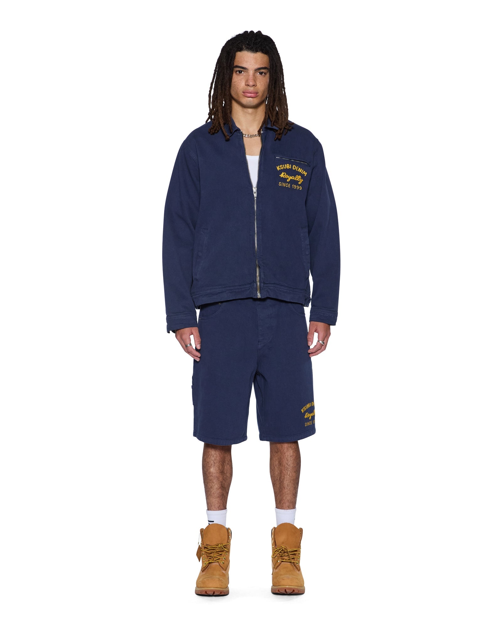 Mens Maxx Short Mechanik Ink Blue Walkshorts