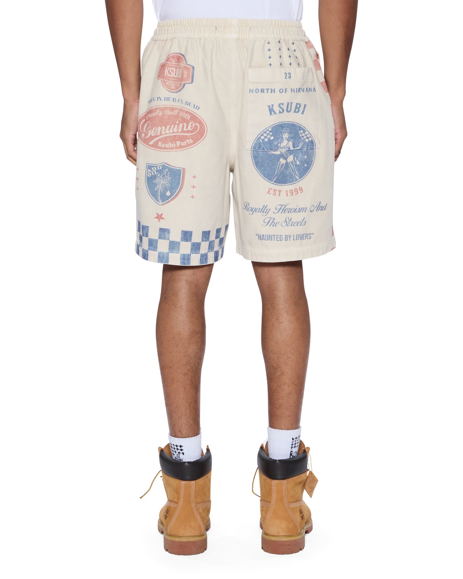 Mens Pitt Lane Life Short Printed Walkshorts