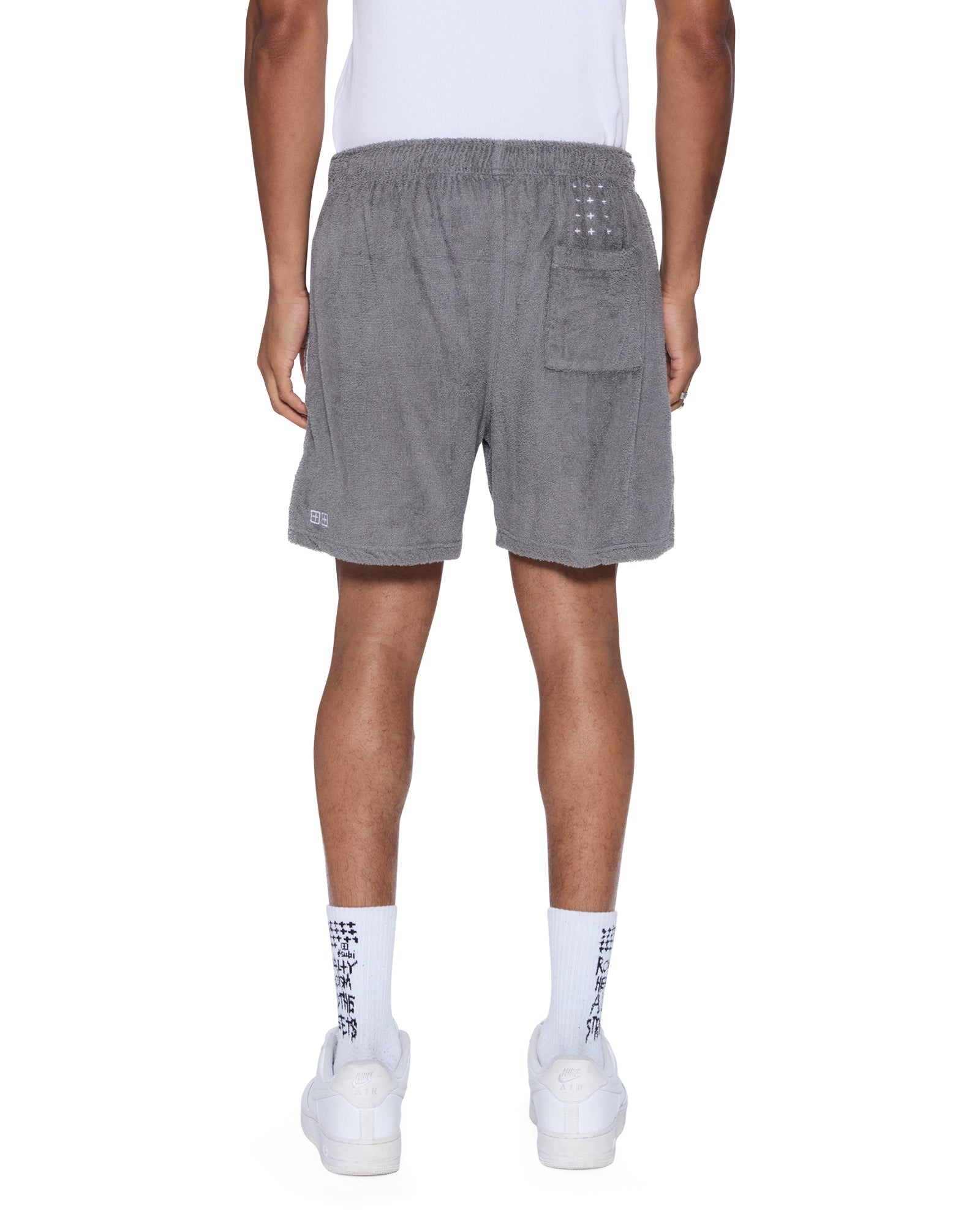 Mens Lounge Short Charcoal Walkshorts