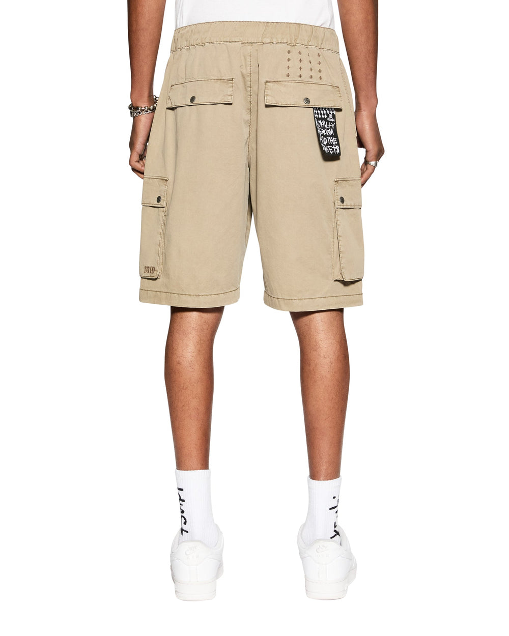 Krush Mid Rise Cargo Short - Overdyed Khaki