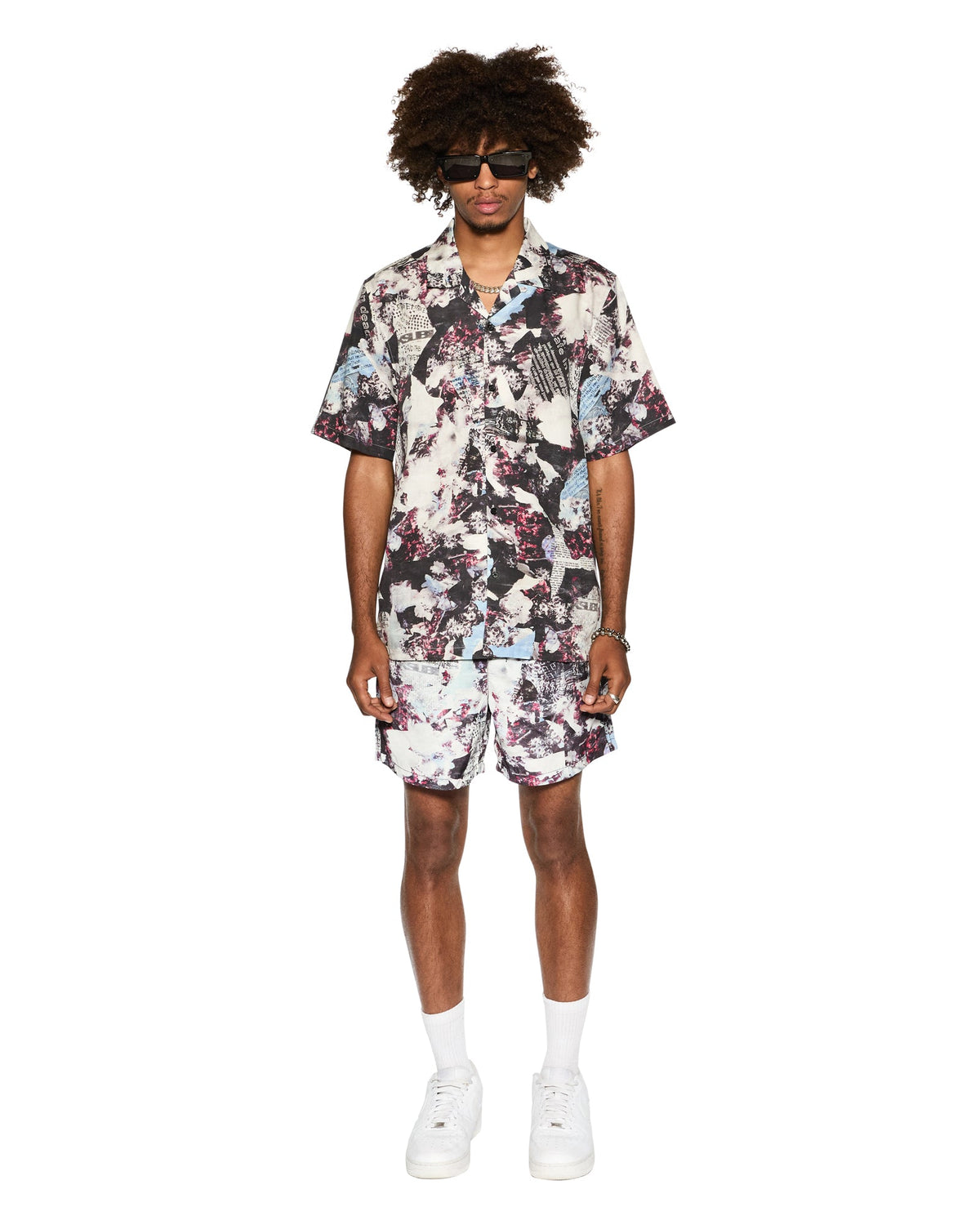 Chop Up Boardshort - Multi Print