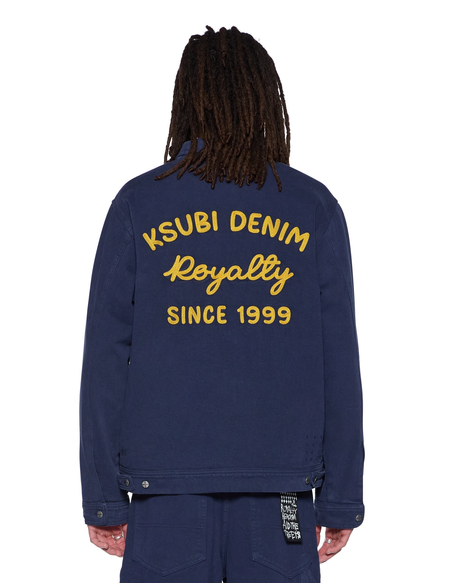 Mens Mechanik Chainstitch Jacket Ink Blue Jackets