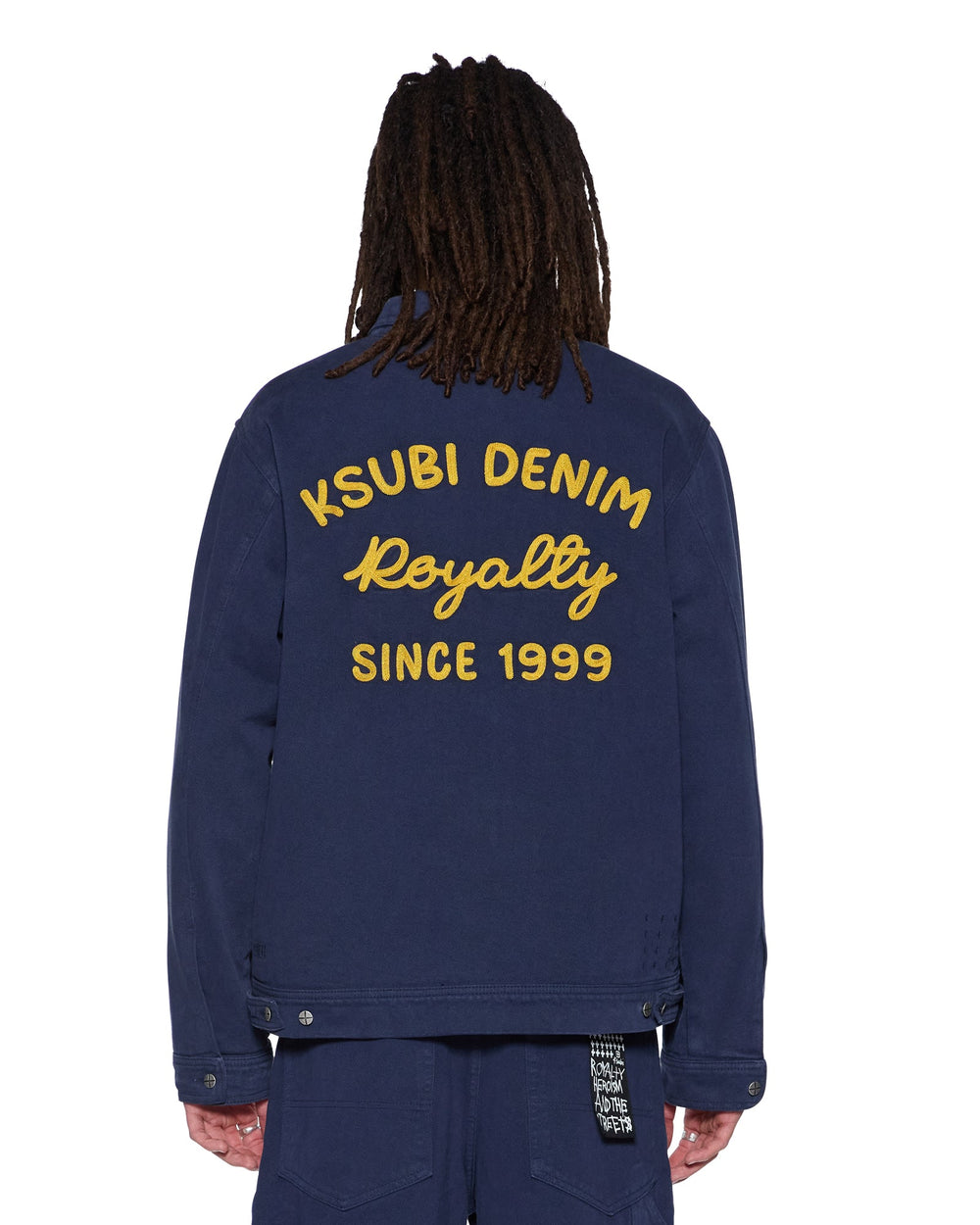 Mens Mechanik Chainstitch Jacket Ink Blue Jackets