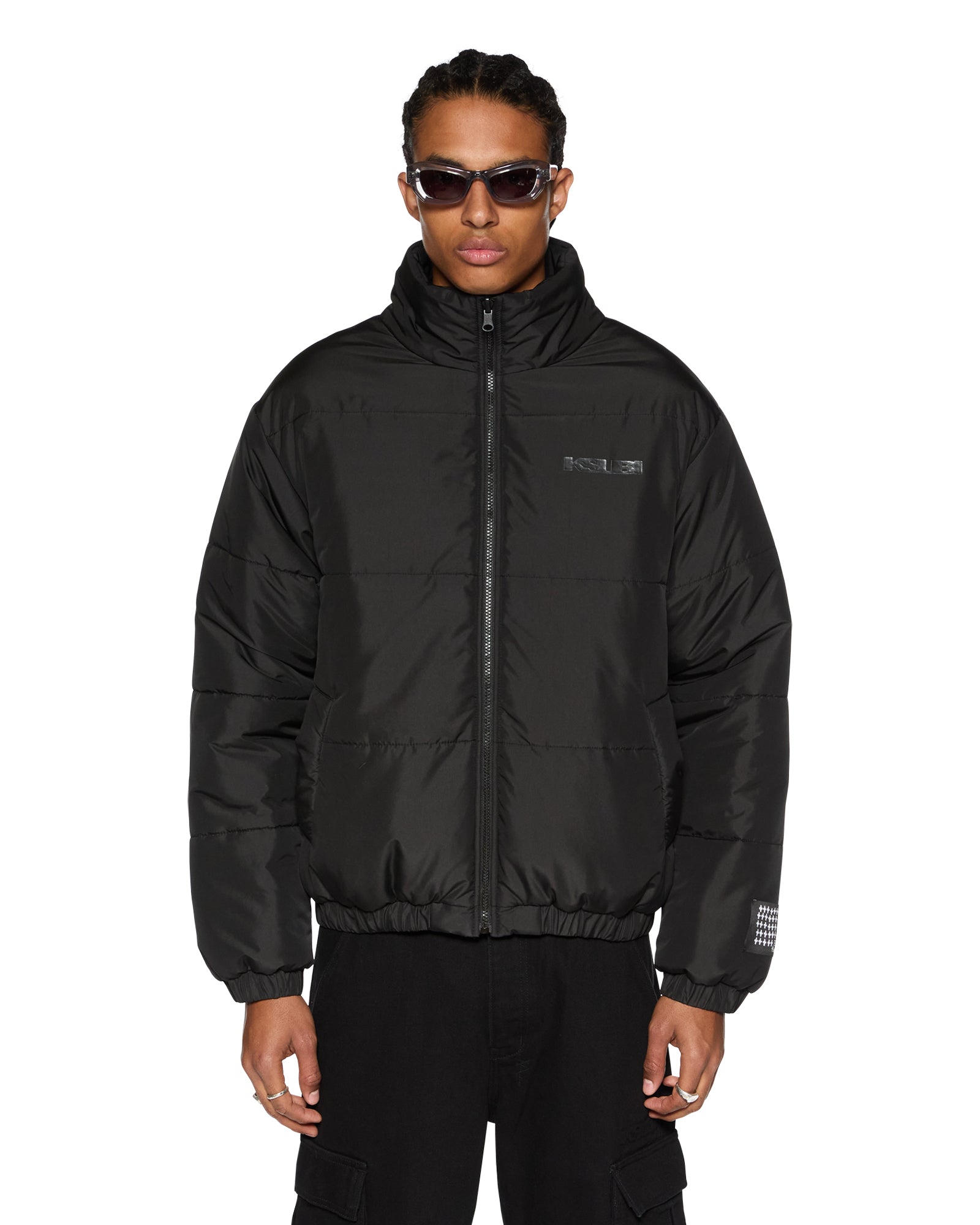 Sott Black Puffer Jacket