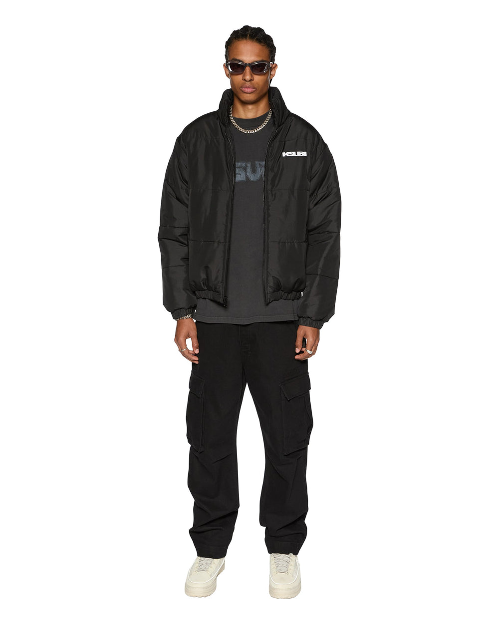 Sott Black Puffer Jacket