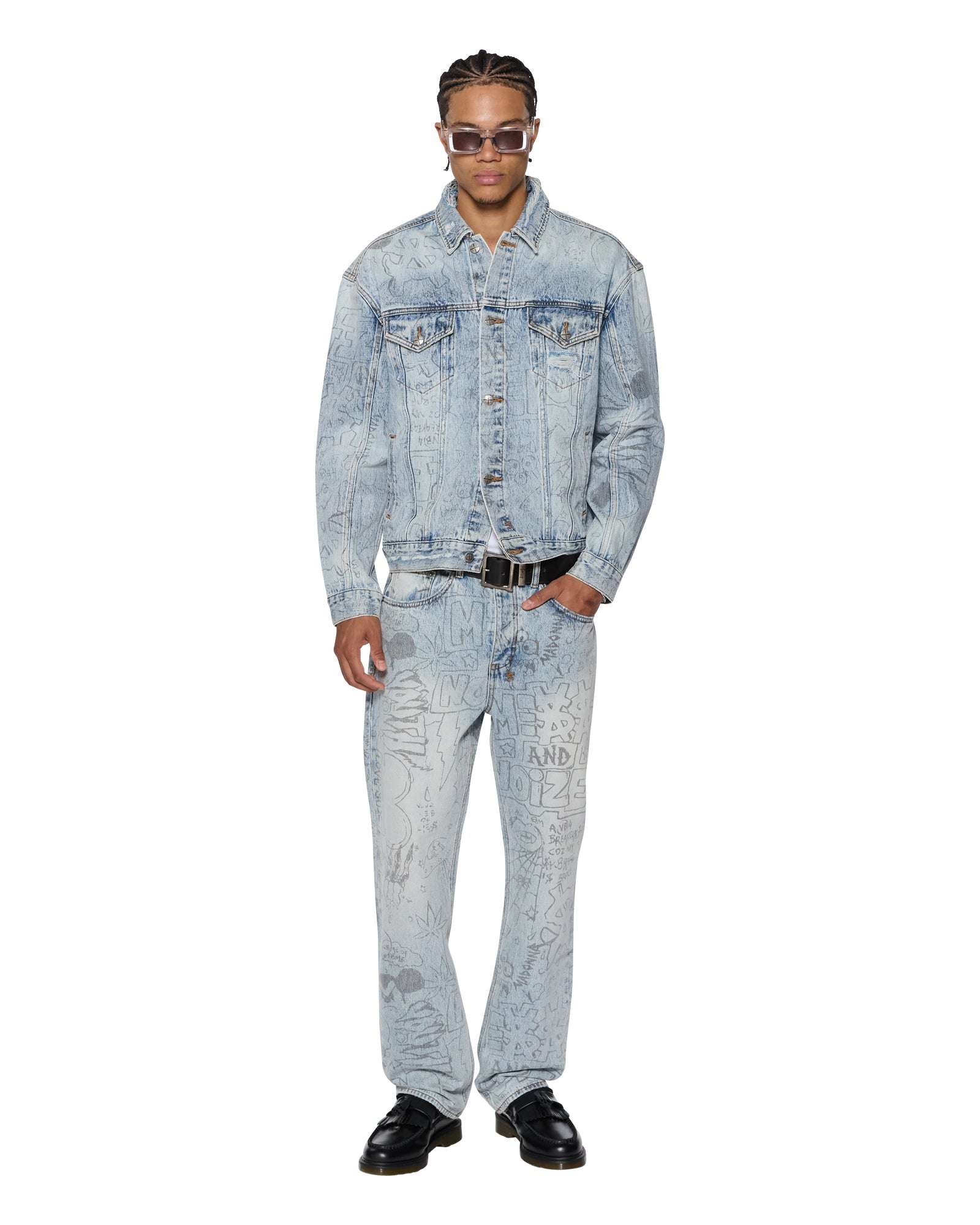 Mens Oh G Jacket Bunker Blue Noize Jackets