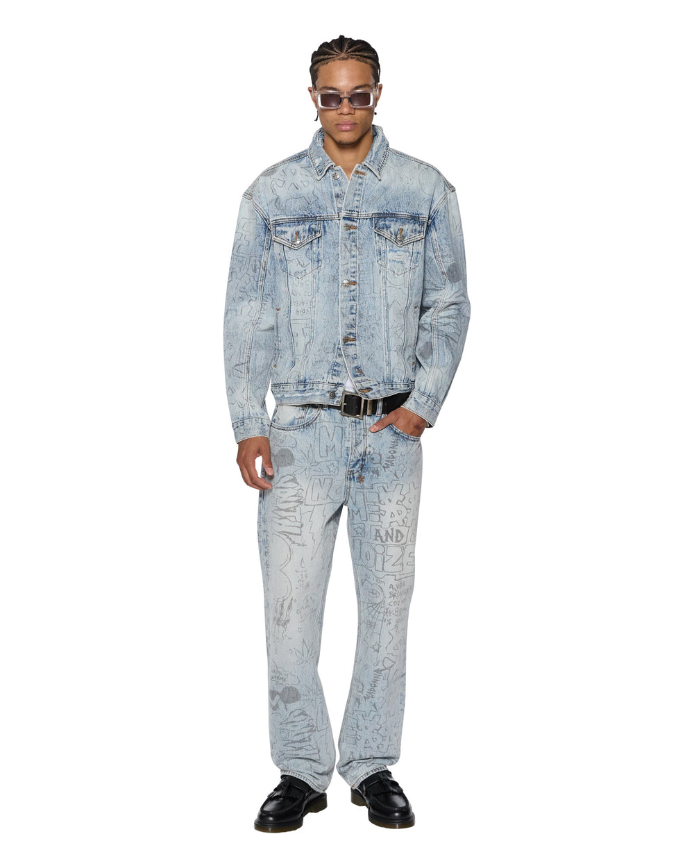 Mens Oh G Jacket Bunker Blue Noize Jackets