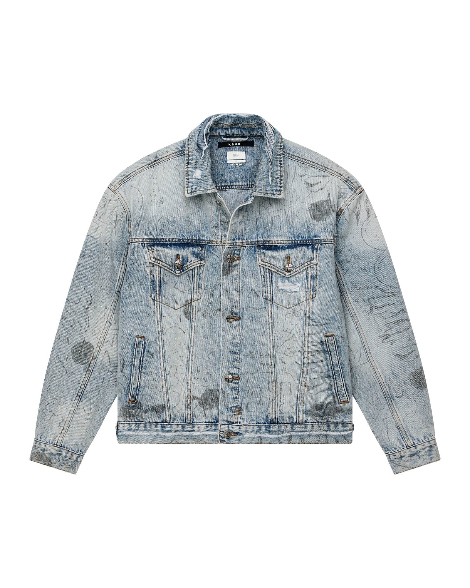 Mens Oh G Jacket Bunker Blue Noize Jackets