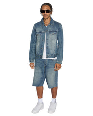 Classic Mens Jacket Kult - Mid Blue