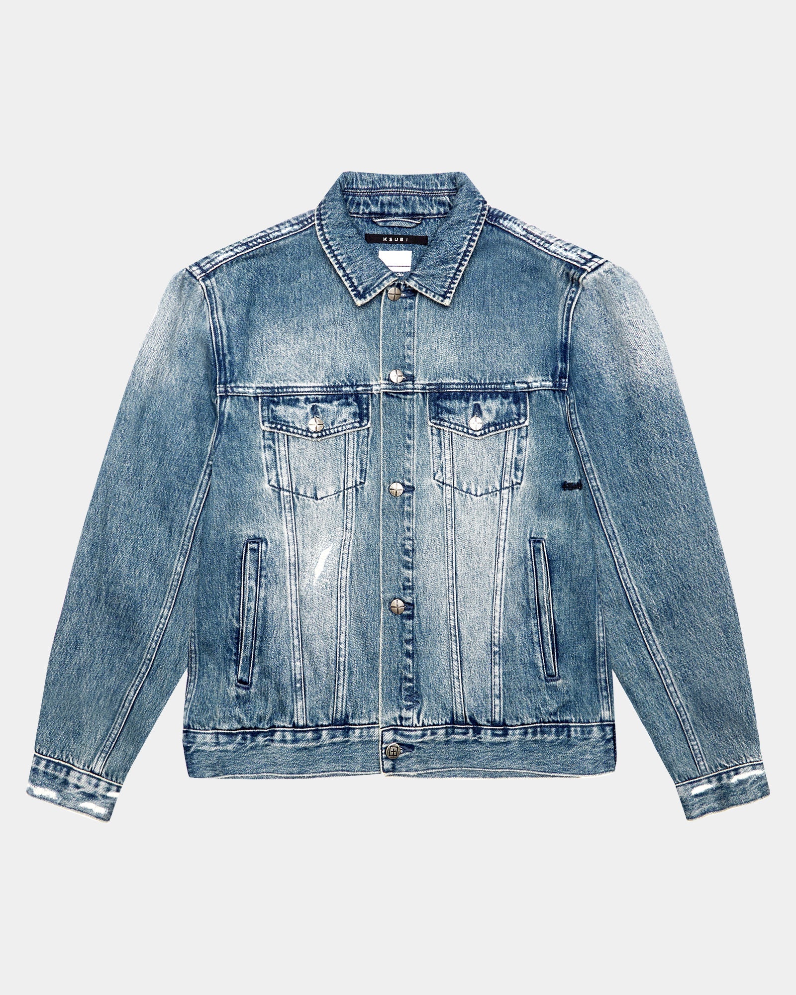 Classic Mens Jacket Kult - Mid Blue
