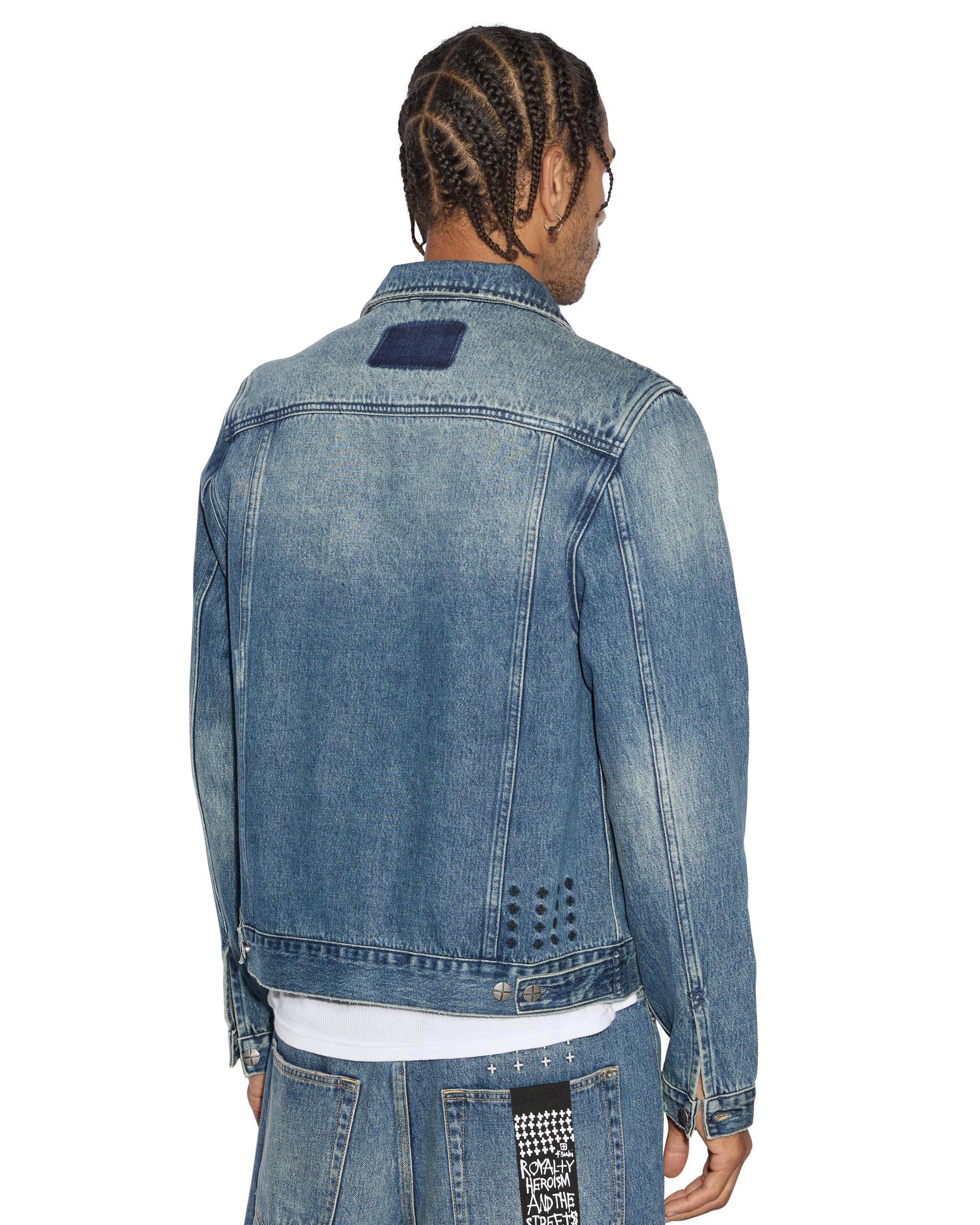 Classic Mens Jacket Kult - Mid Blue