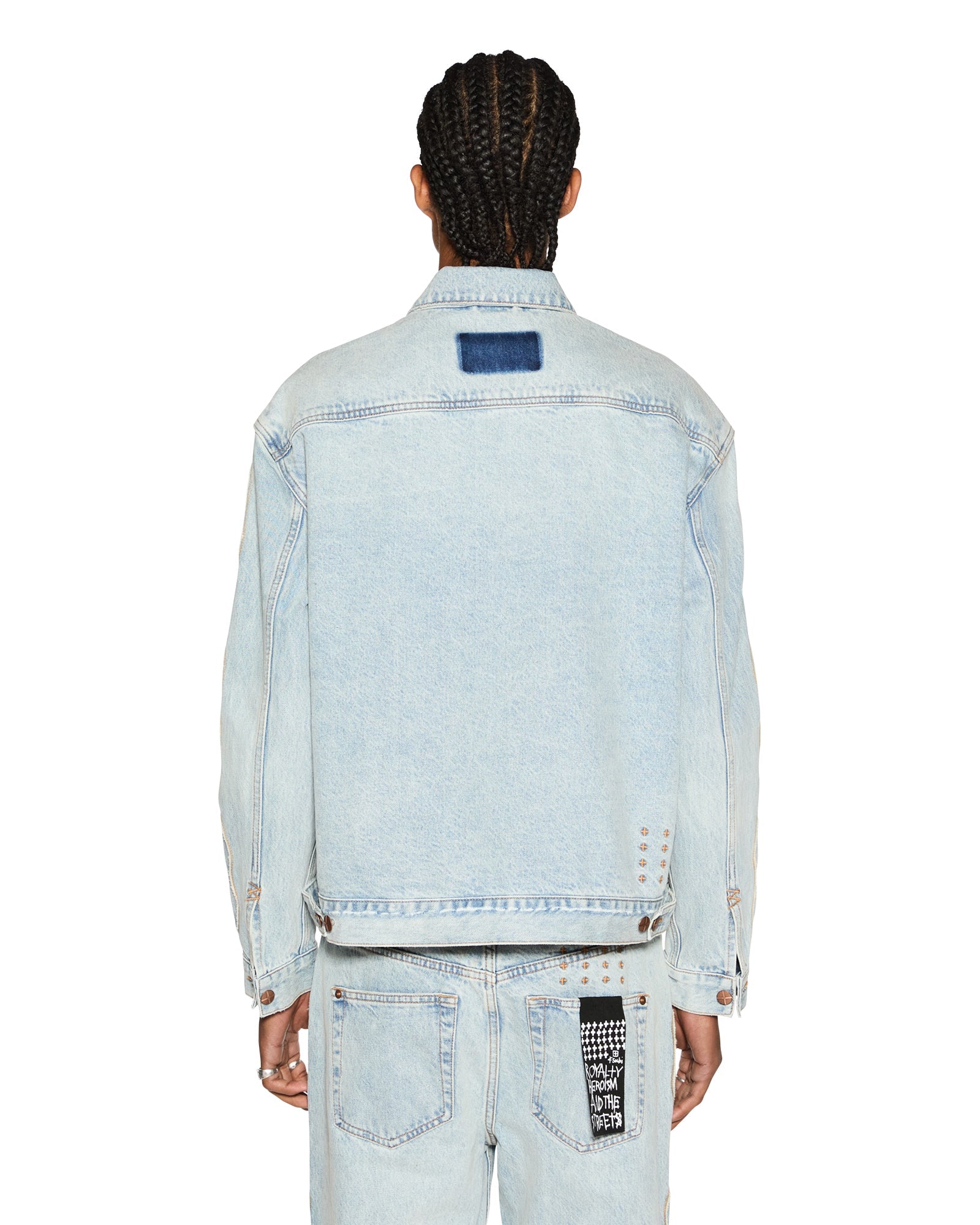 Doubledown Oh G Jacket Paragon Kraft - Light Wash Denim