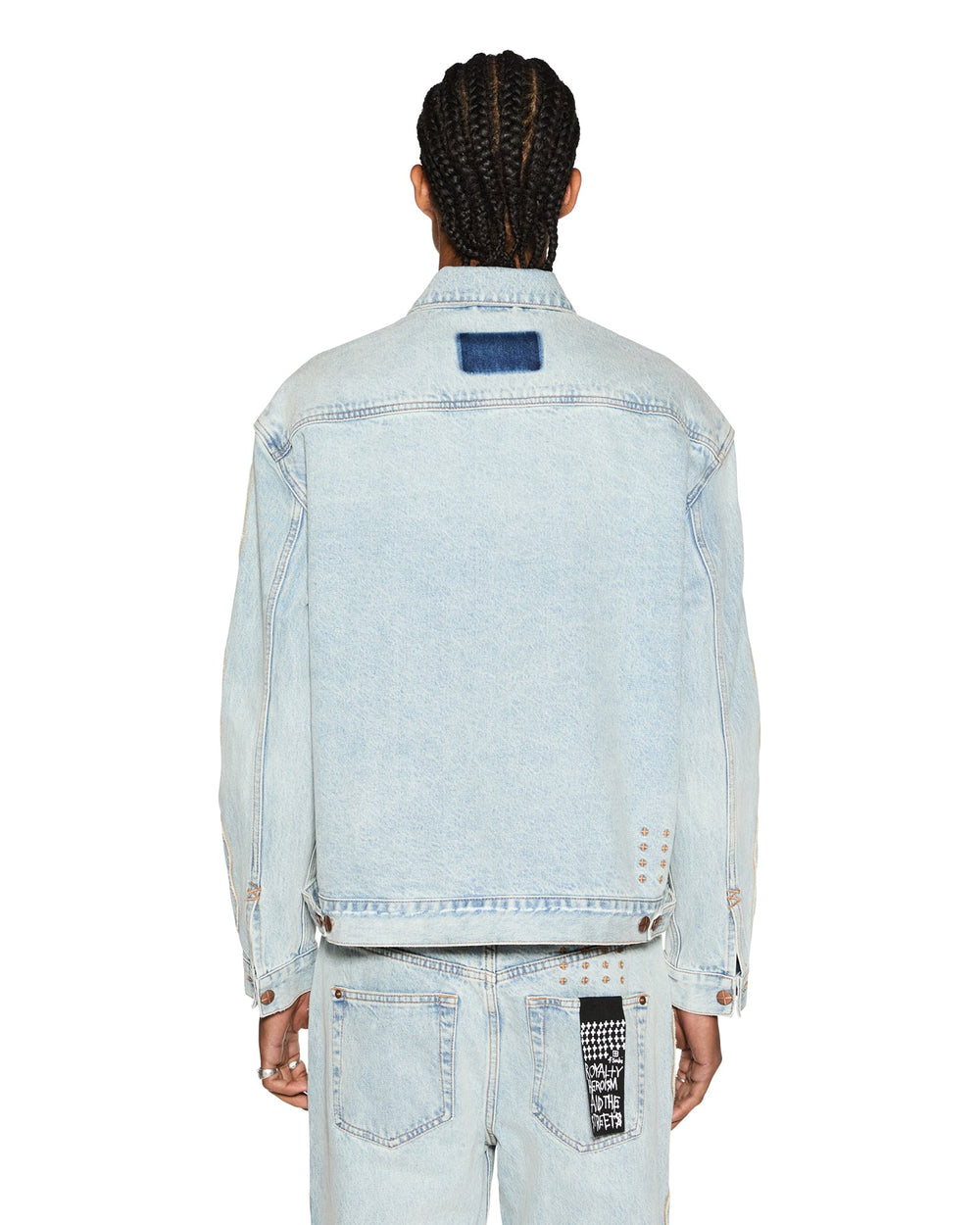 Doubledown Oh G Jacket Paragon Kraft - Light Wash Denim