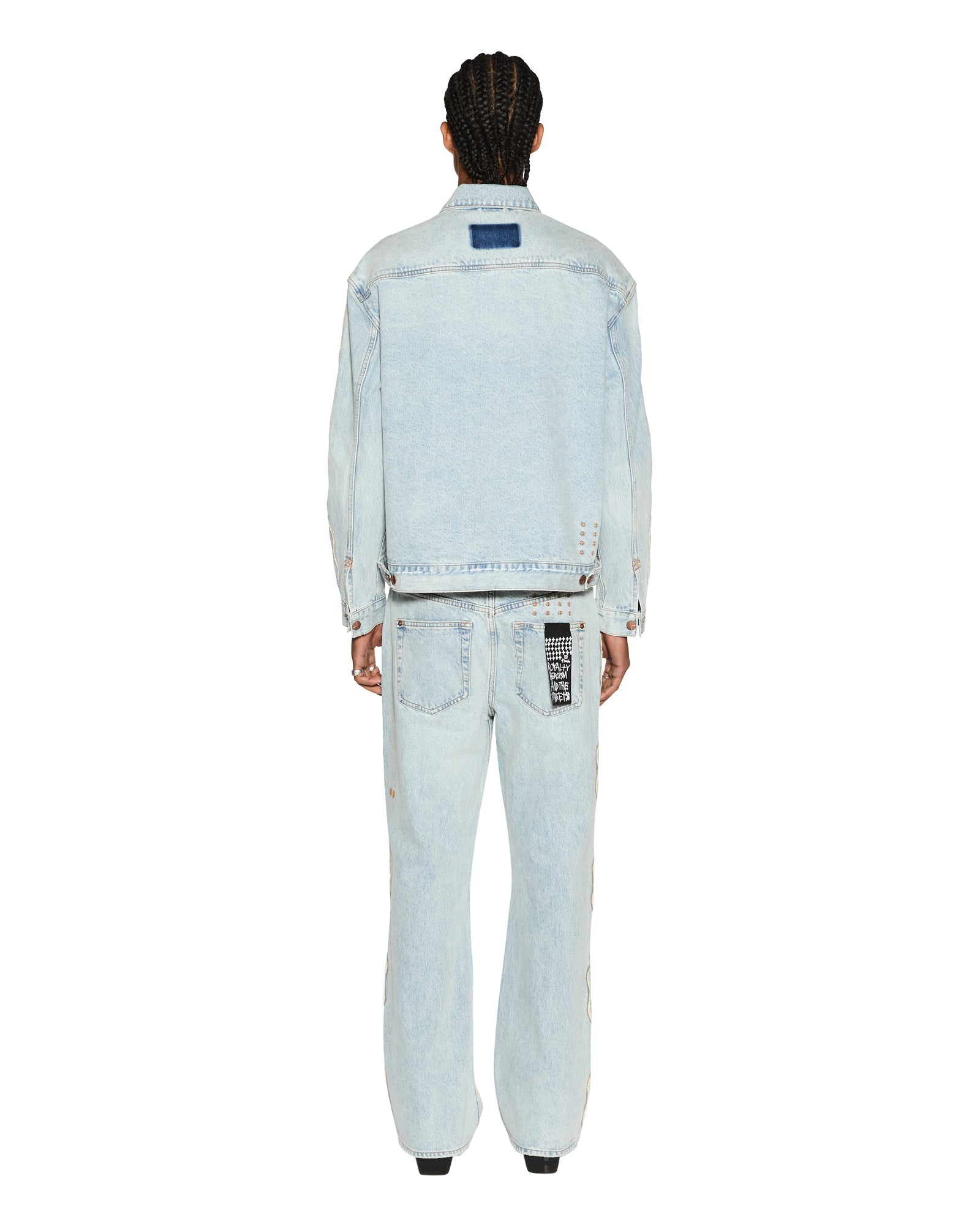 Doubledown Oh G Jacket Paragon Kraft - Light Wash Denim