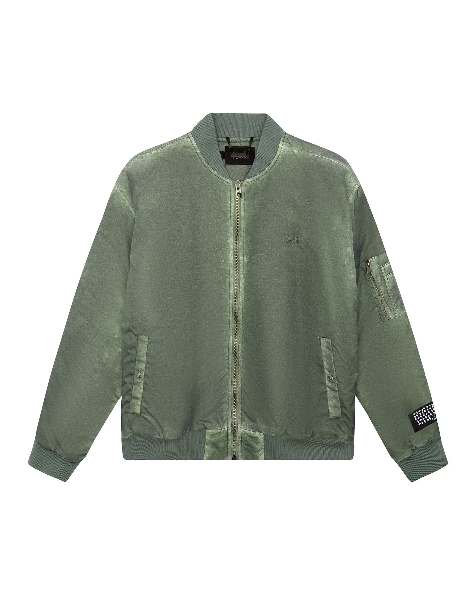 Royalty Khaki Overdye Bomber Jacket