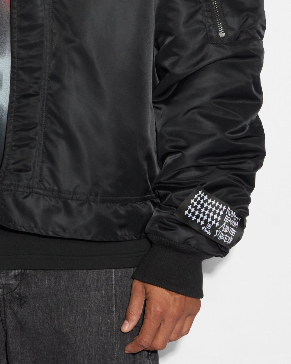 Cosy Boy Bomber Jacket - Black