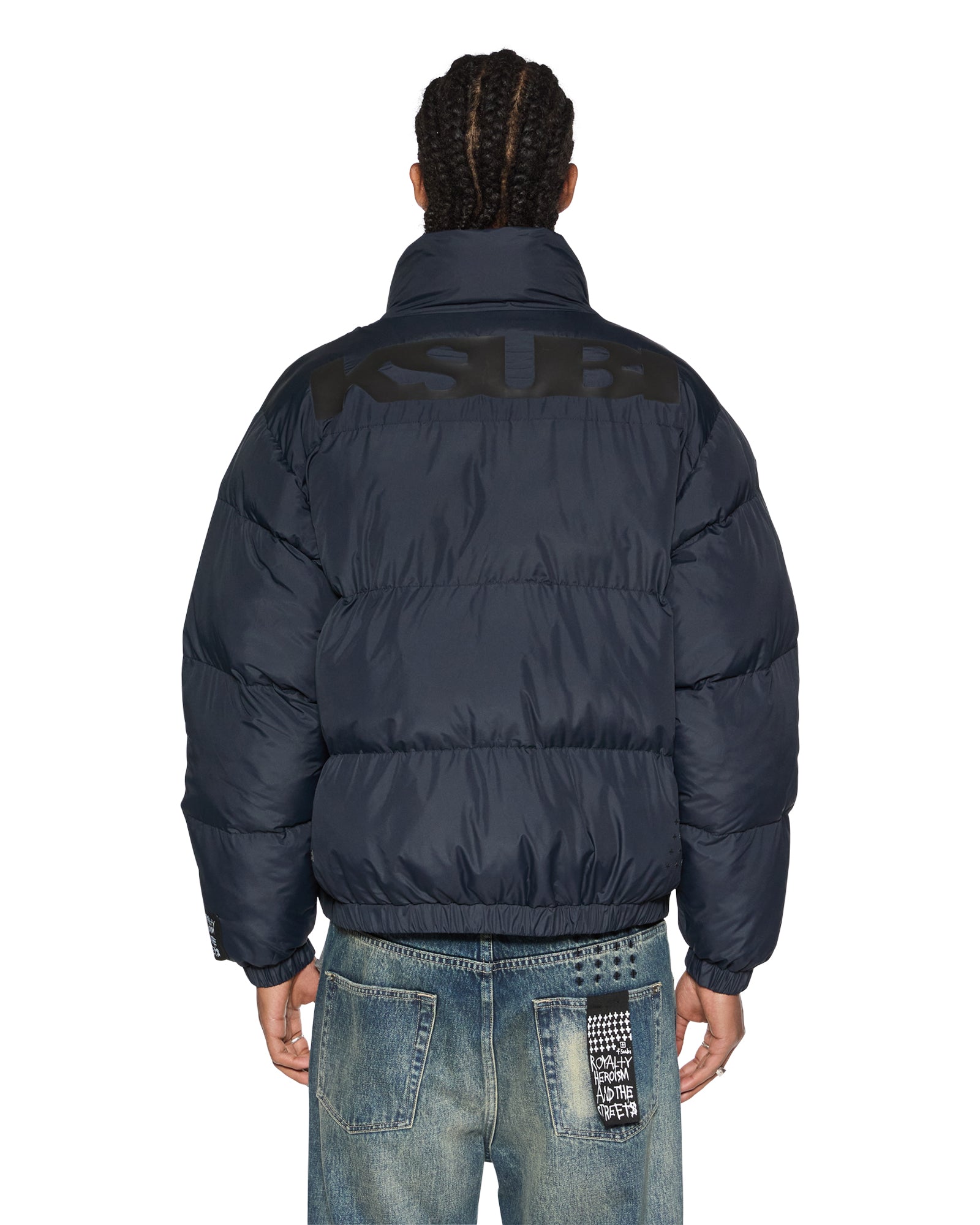 Sott Navy Puffer Jacket