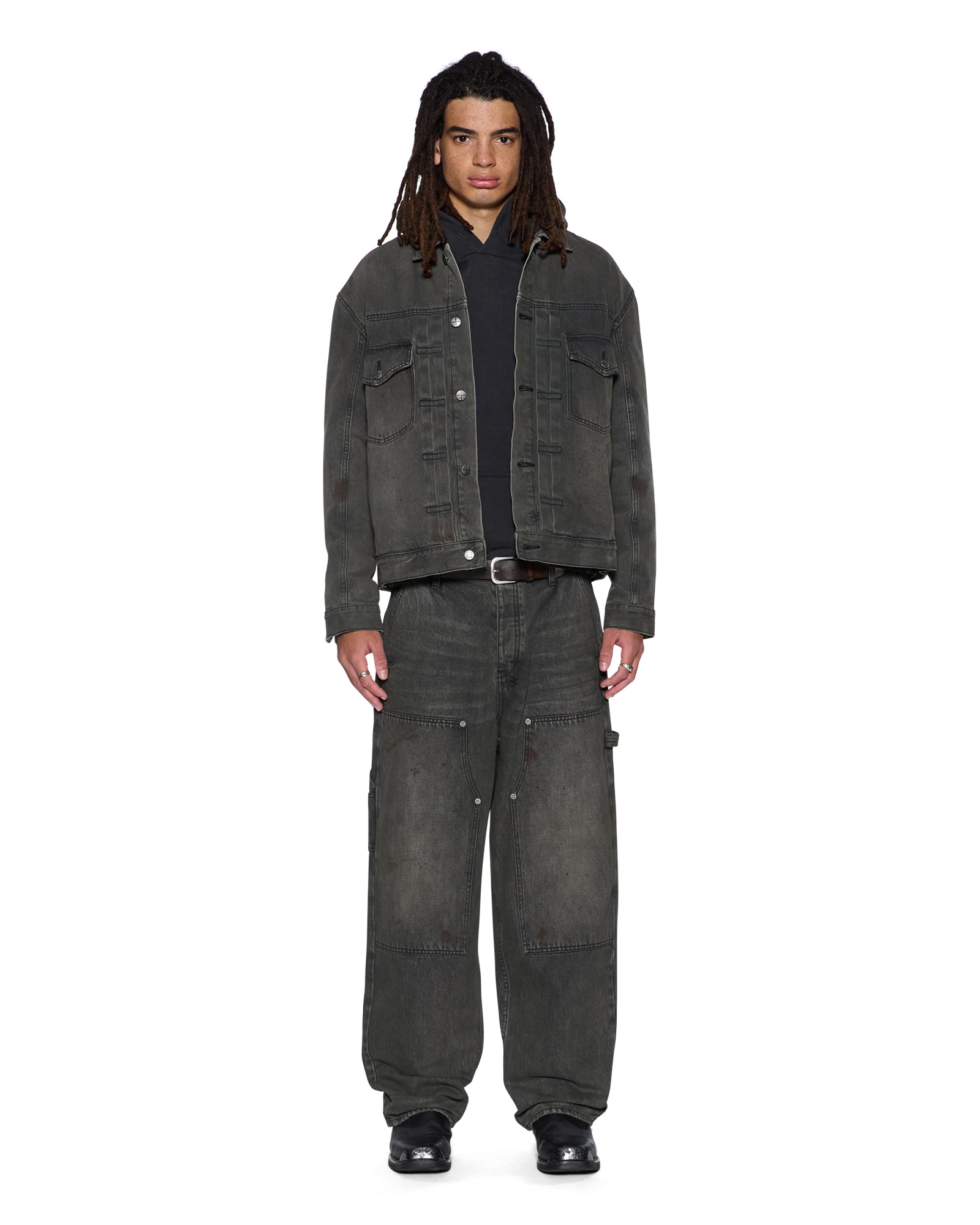 Mens Doubledown Jacket Mekanik Grey Jackets