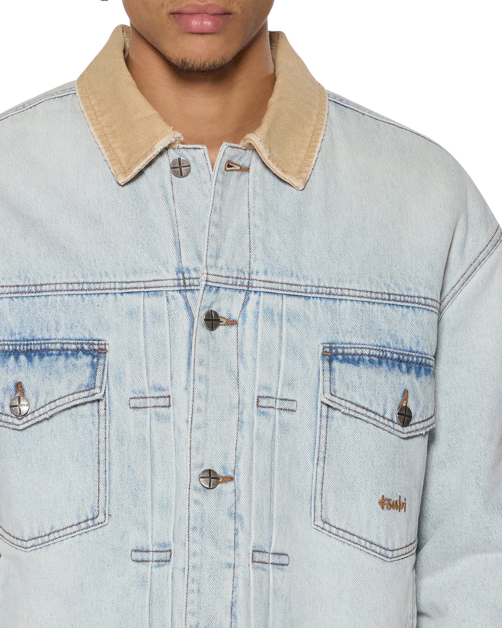 Mens Doubledown Jacket Frost Blue Jackets