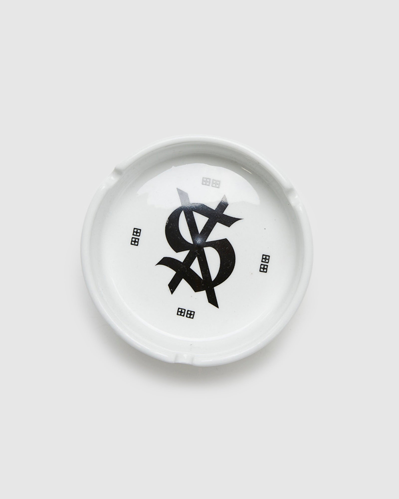 Buy Kash Tray White Ceramic Ashtray KSUBI