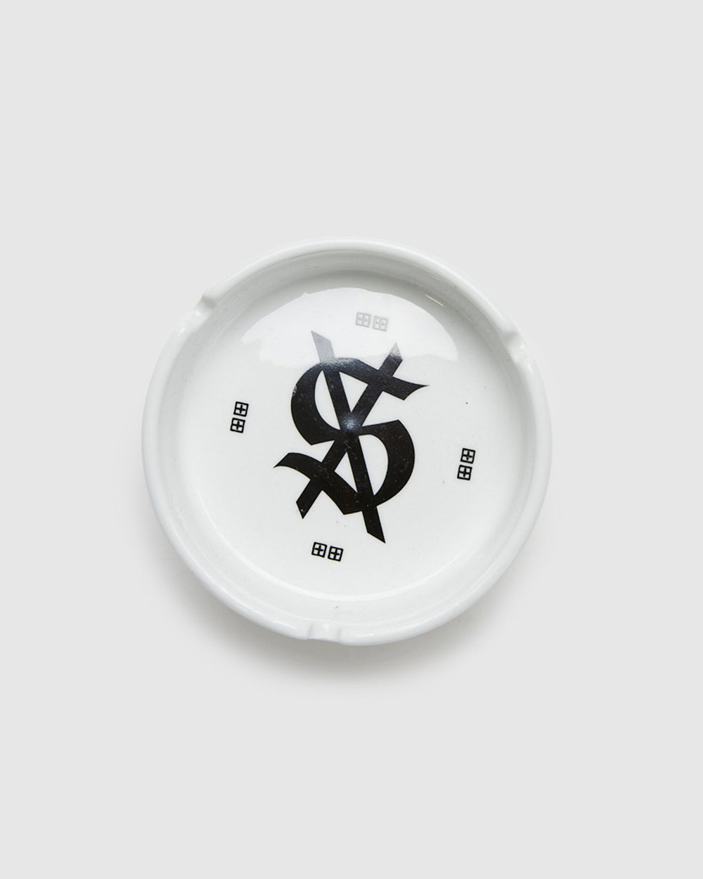 Buy Kash Tray White Ceramic Ashtray KSUBI
