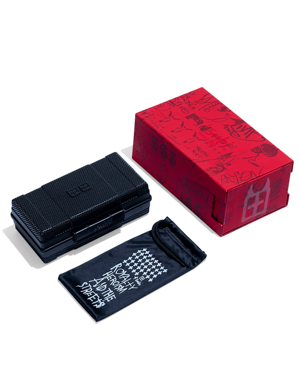 Tyrell Trippie Wrap Shield Sunglasses - Red