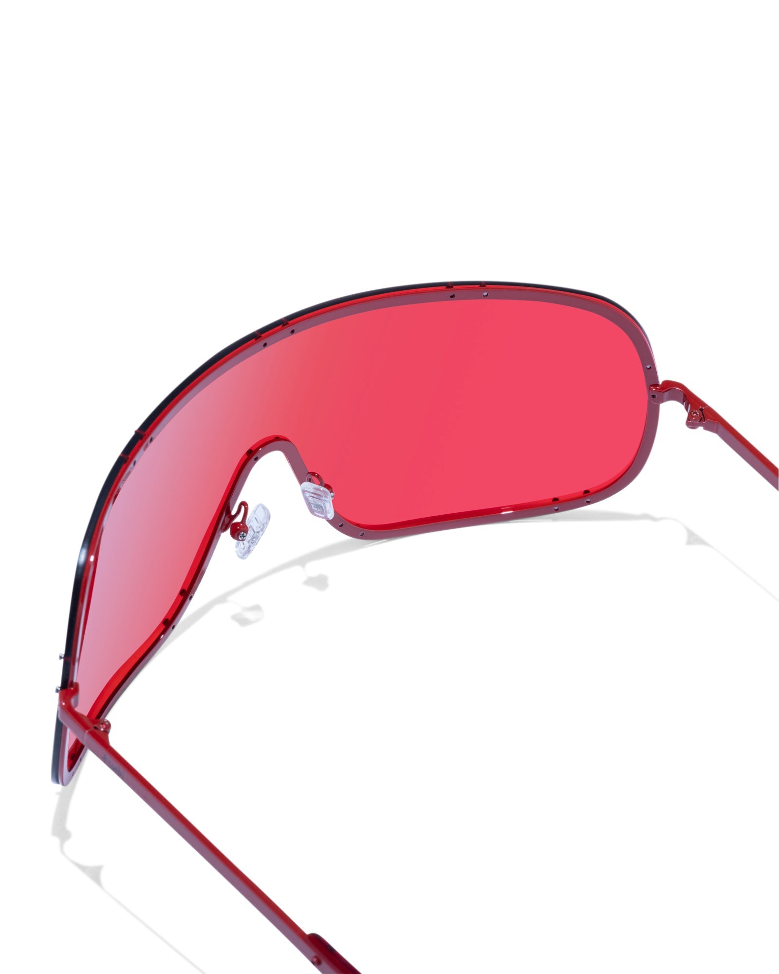 Tyrell Trippie Wrap Shield Sunglasses - Red
