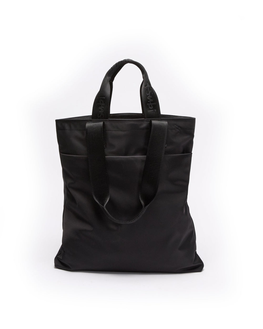 Made In Heaven Nylon Leather Tote Black
