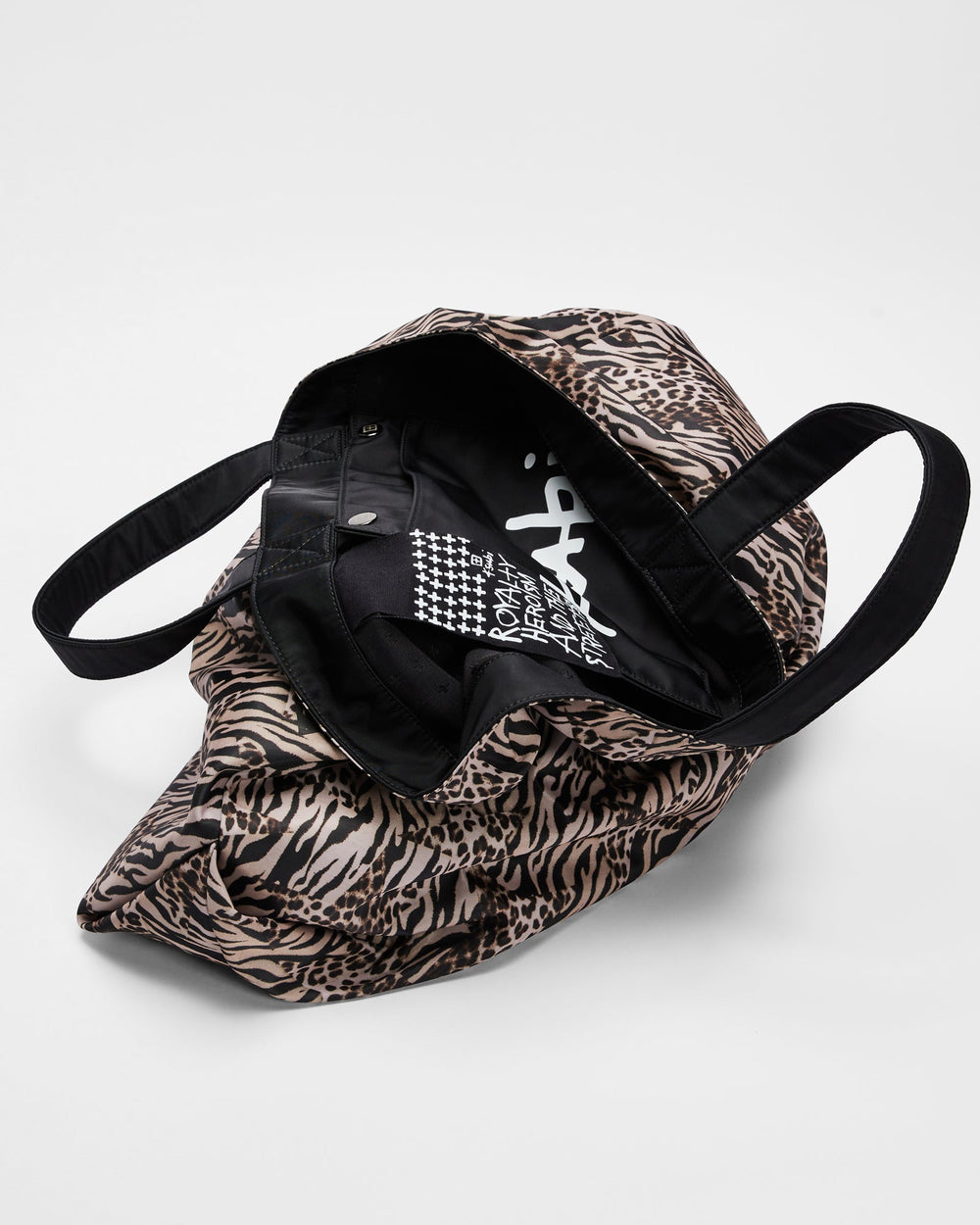 Buy Zoo Nylon Tote Leopard Print Tote Bag Ksubi