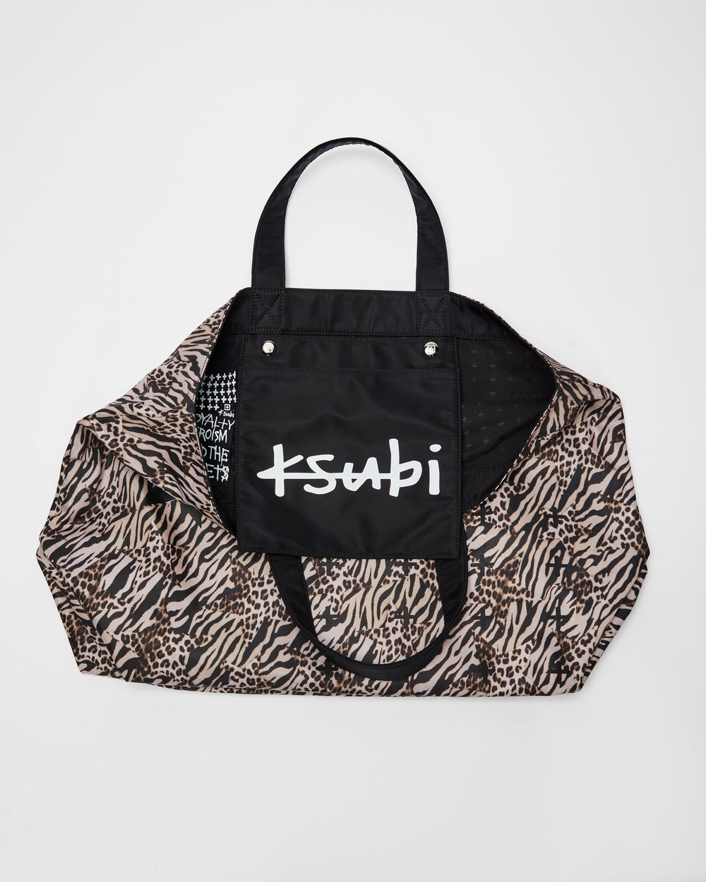 Buy Zoo Nylon Tote Leopard Print Tote Bag Ksubi
