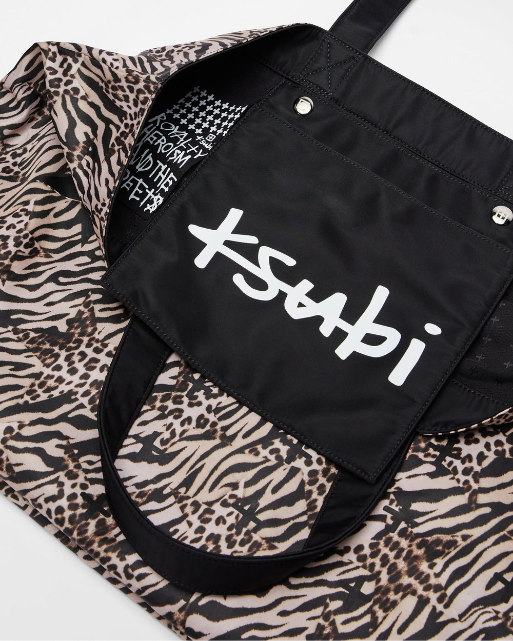 Buy Zoo Nylon Tote Leopard Print Tote Bag Ksubi