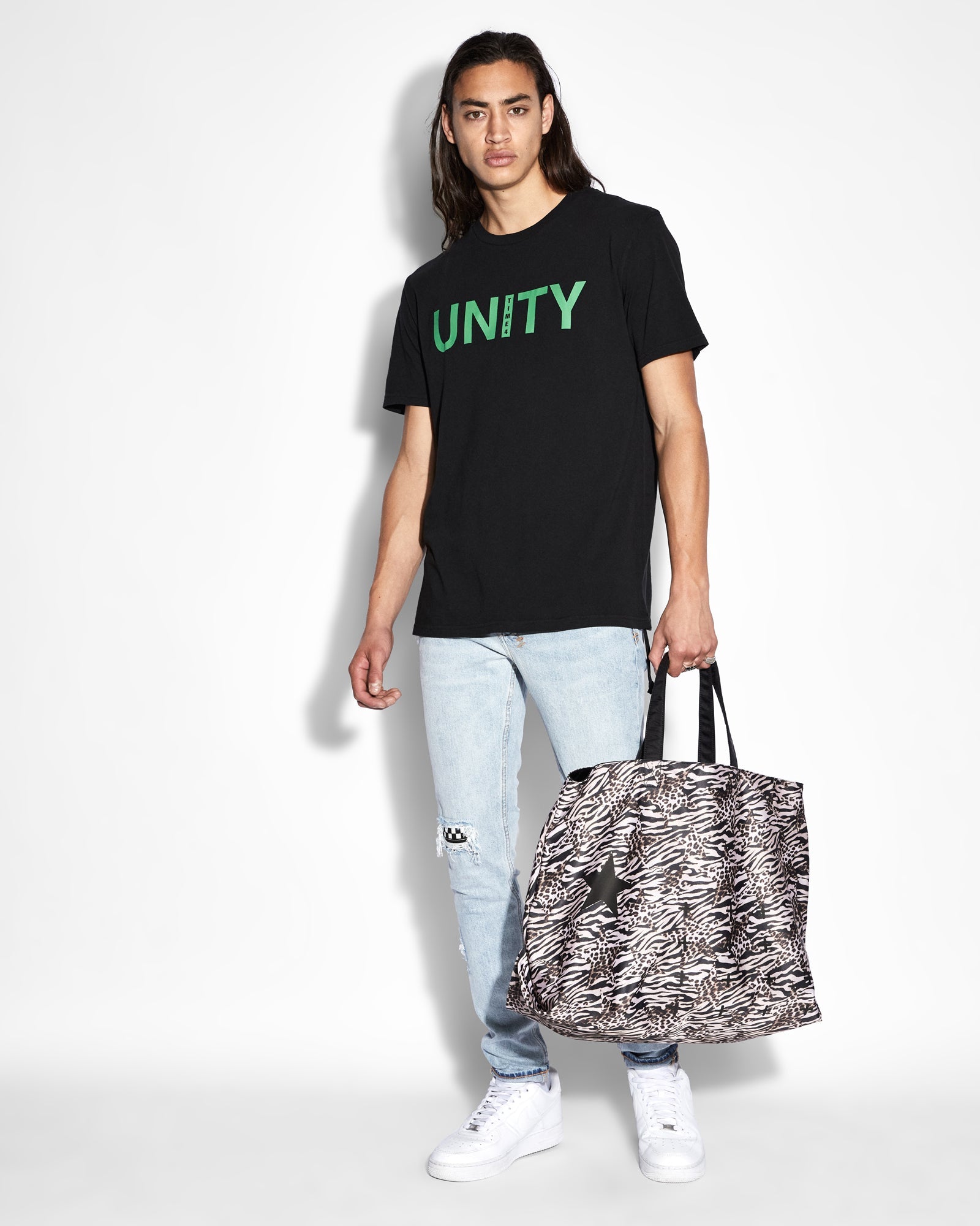 Buy Zoo Nylon Tote Leopard Print Tote Bag Ksubi