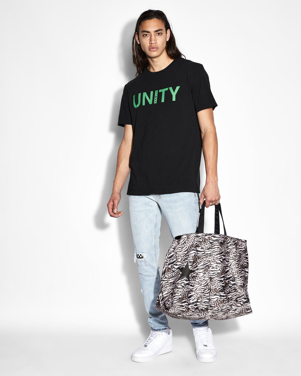 Buy Zoo Nylon Tote Leopard Print Tote Bag Ksubi