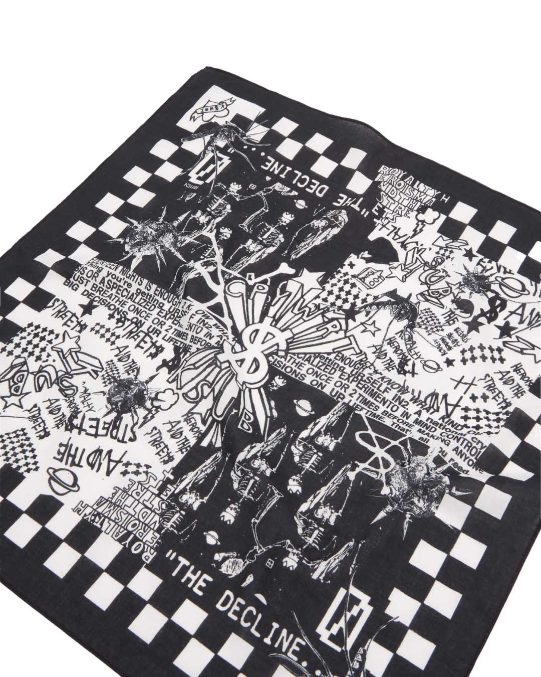 Death Machine Bandana Black