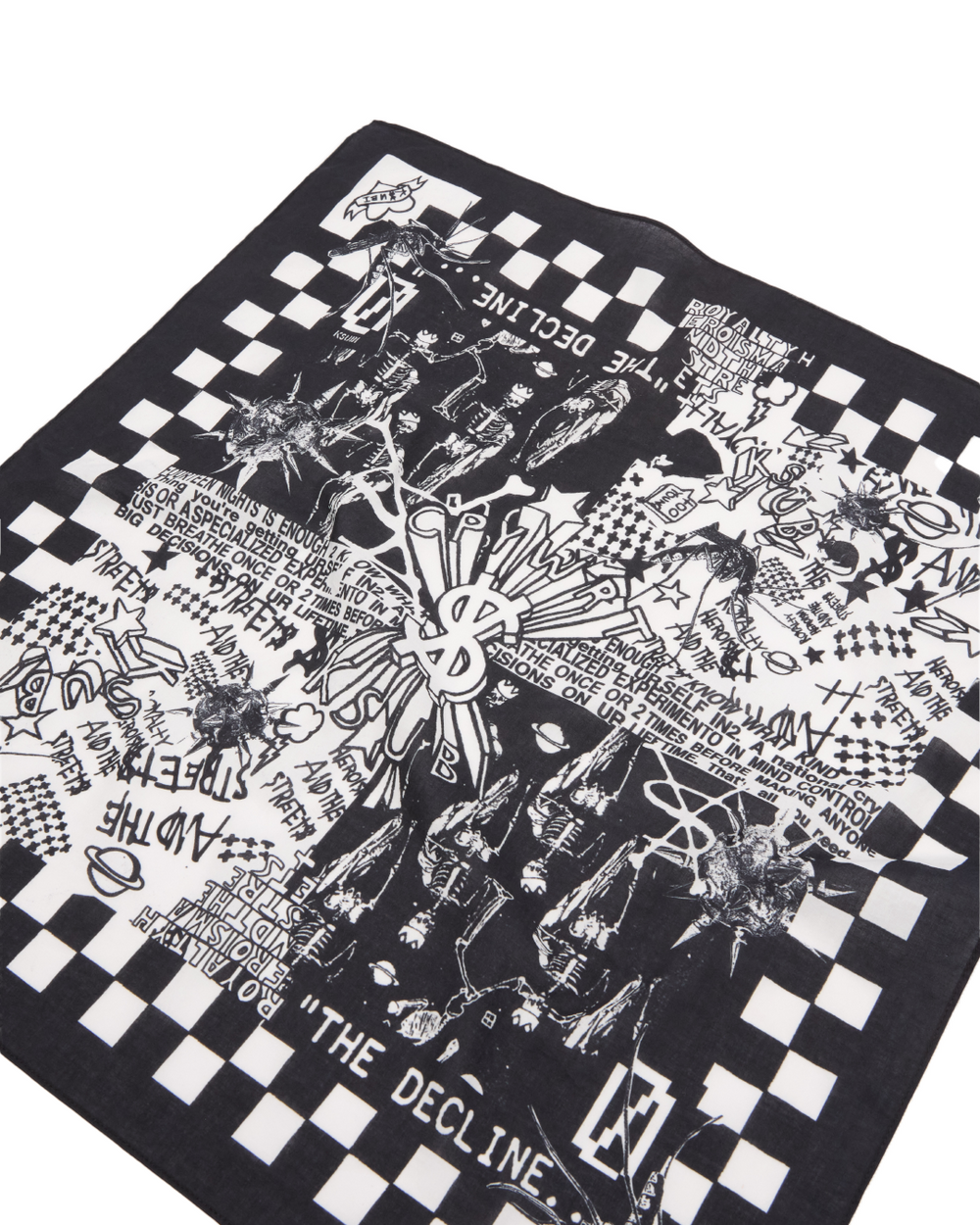 Death Machine Bandana Black