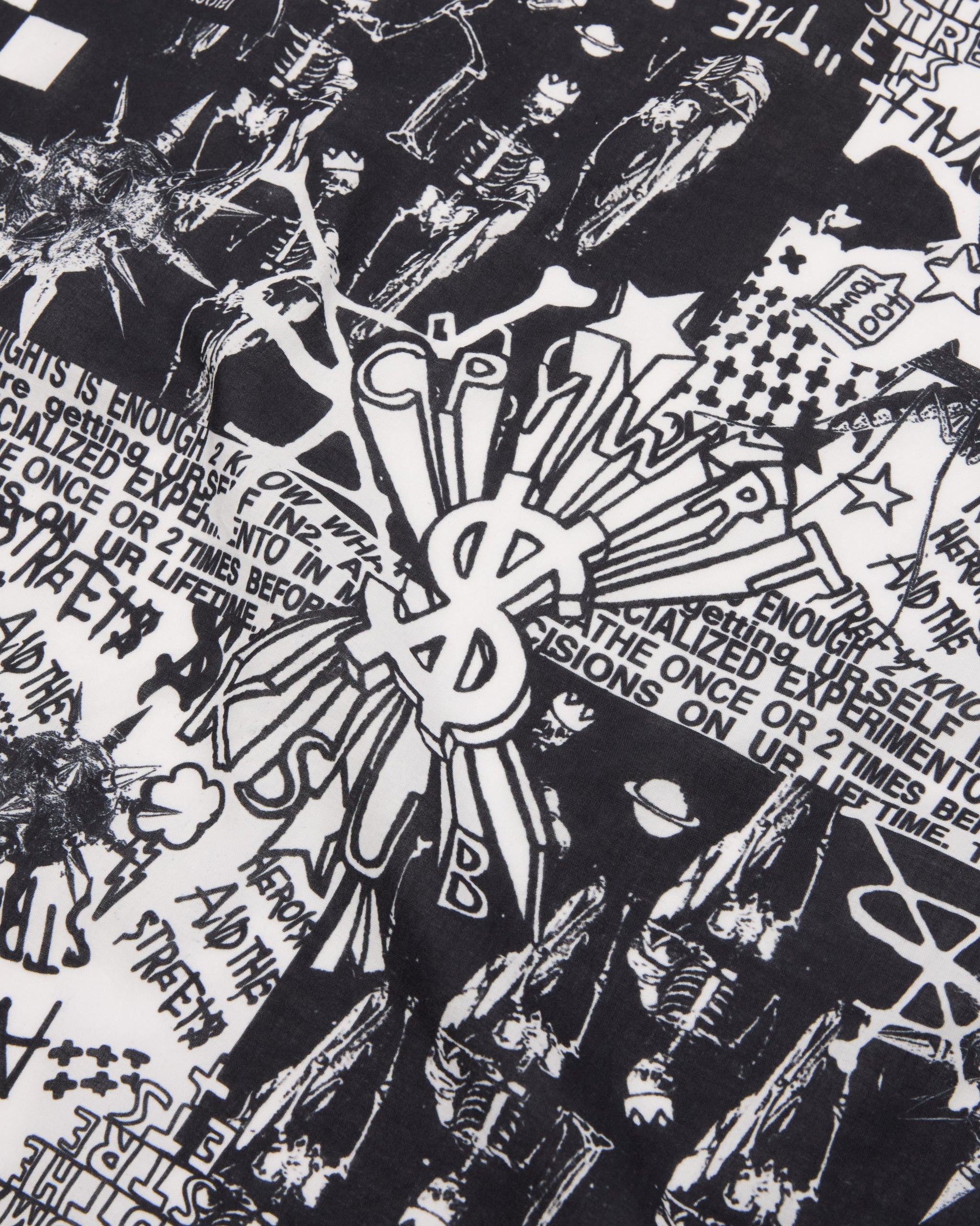 Death Machine Bandana Black