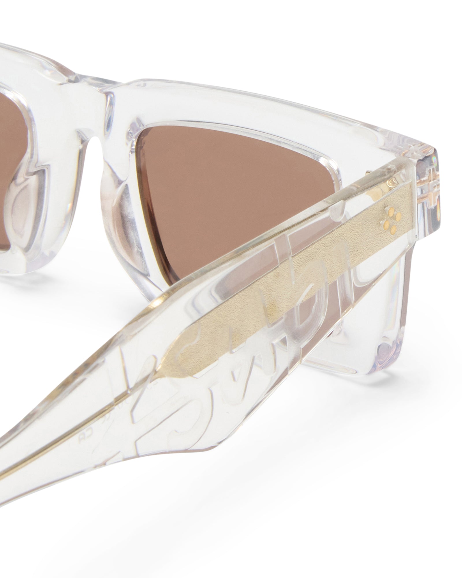 Smiths Rectangle Sunglasses - Krystal/Gold