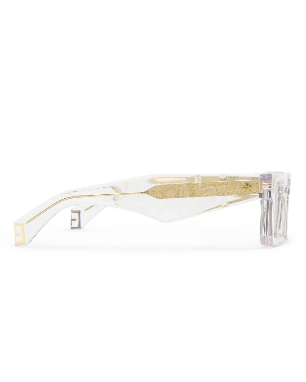 Smiths Rectangle Sunglasses - Krystal/Gold