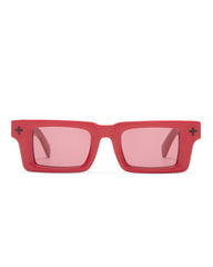Smiths Rectangle Sunglasses - Red/Black