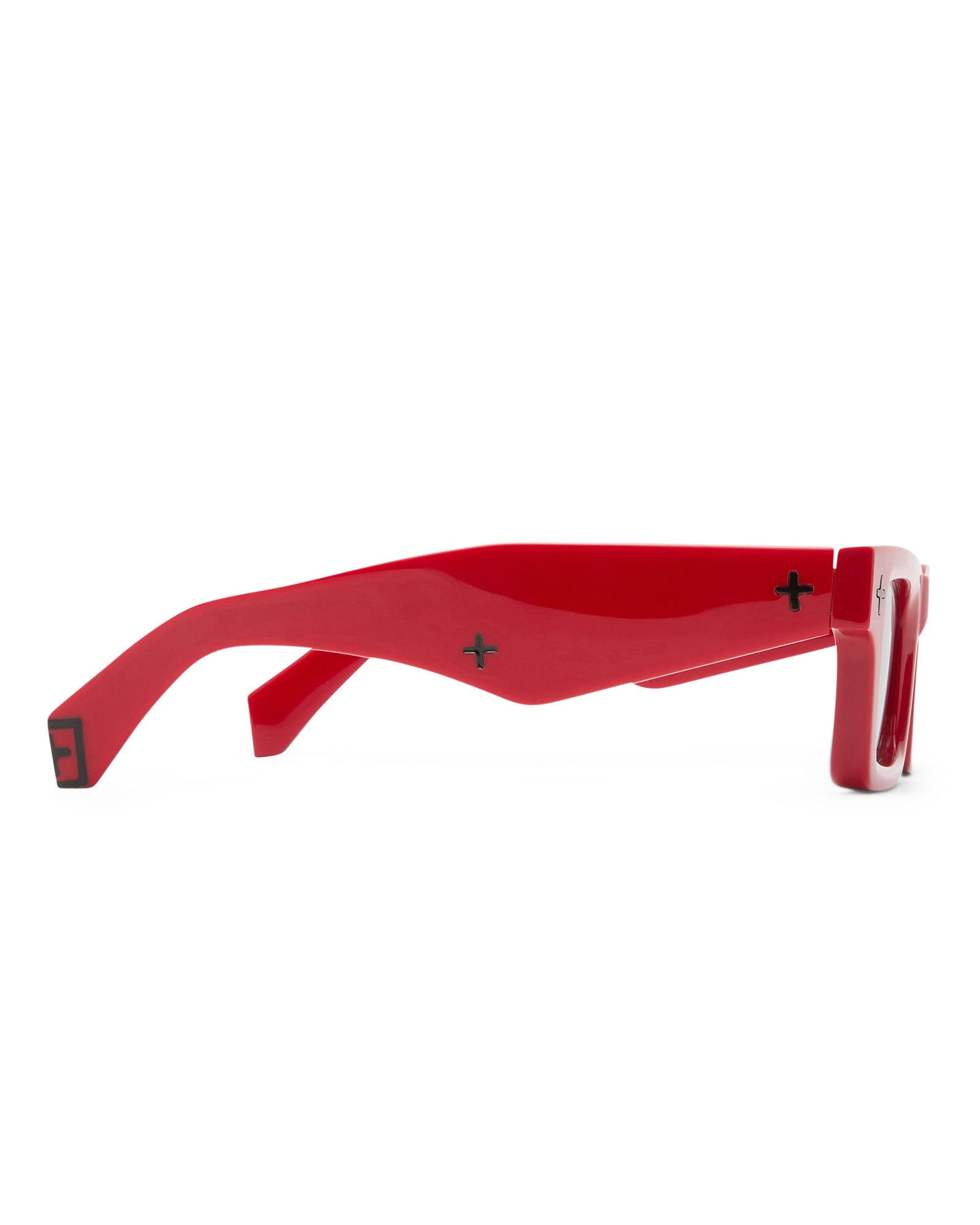 Smiths Rectangle Sunglasses - Red/Black