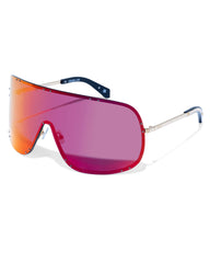 Tyrell Shield Sunglasses Sundown - Red/Orange
