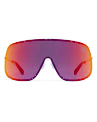 Tyrell Shield Sunglasses Sundown - Red/Orange