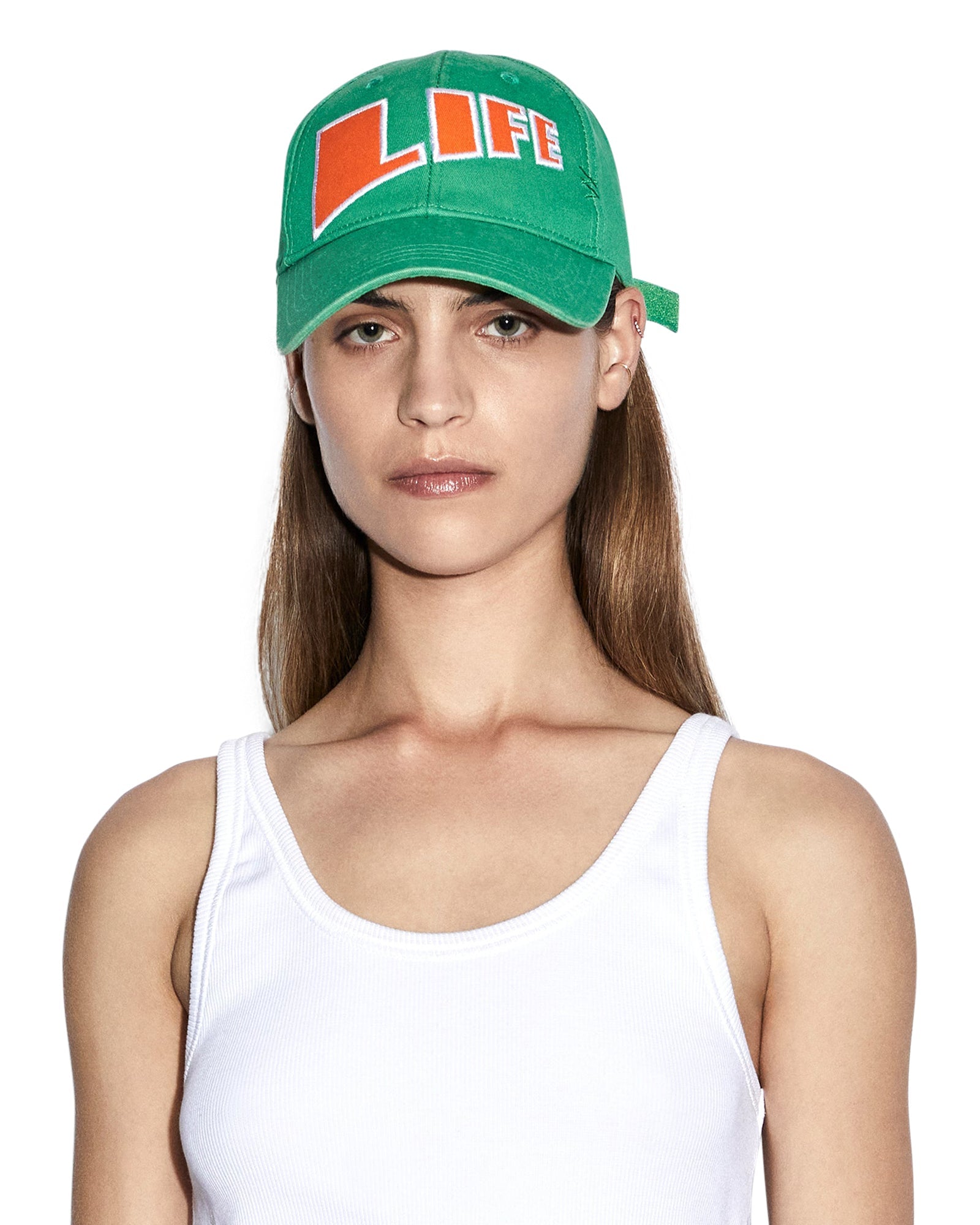 Buy Life Cap Cali Green Cotton Twill Cap Ksubi