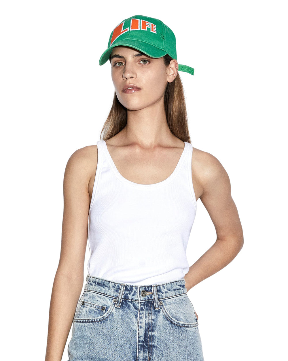 Buy Life Cap Cali Green Cotton Twill Cap Ksubi