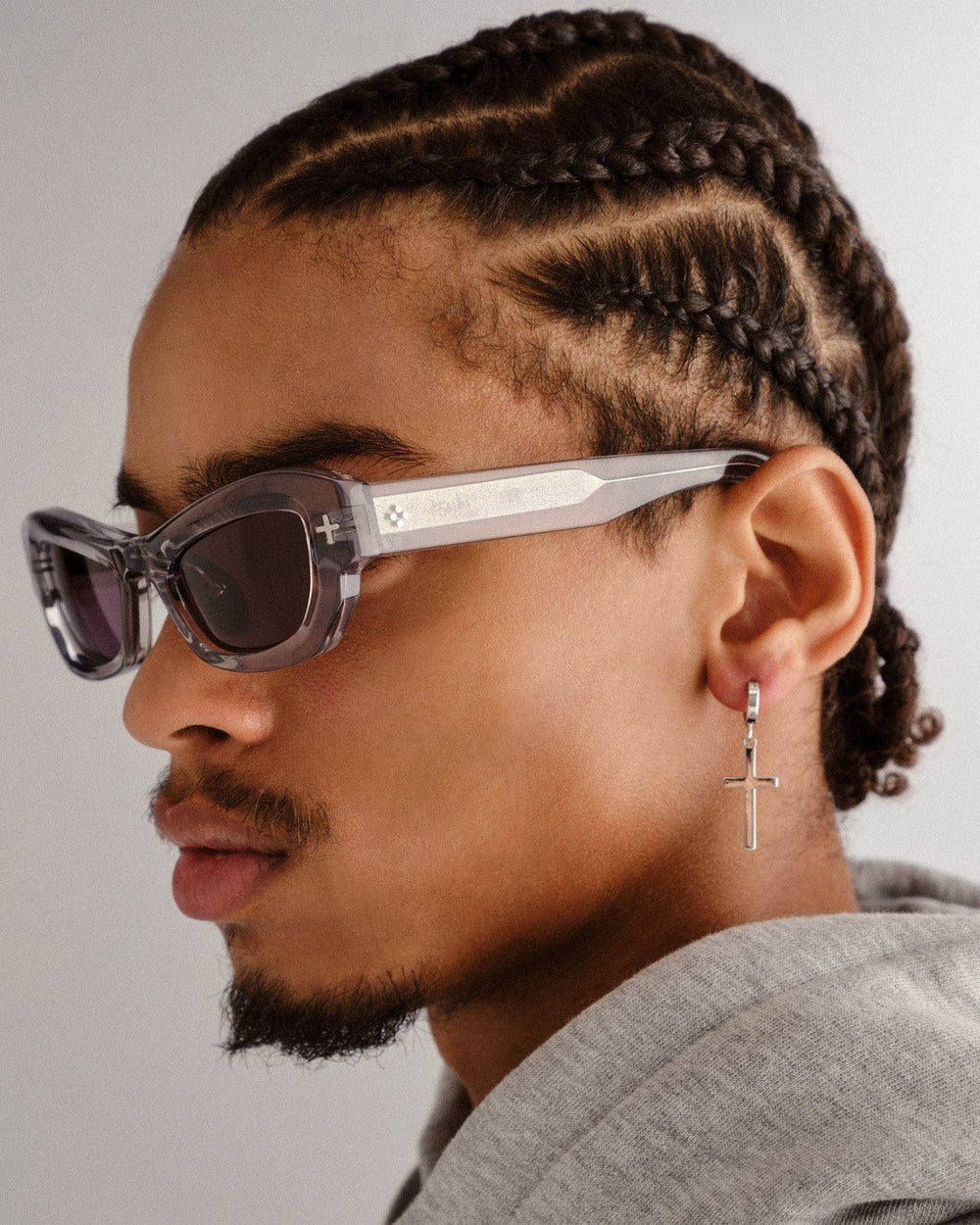 Cypher Sunglasses - Smoke/Krystal